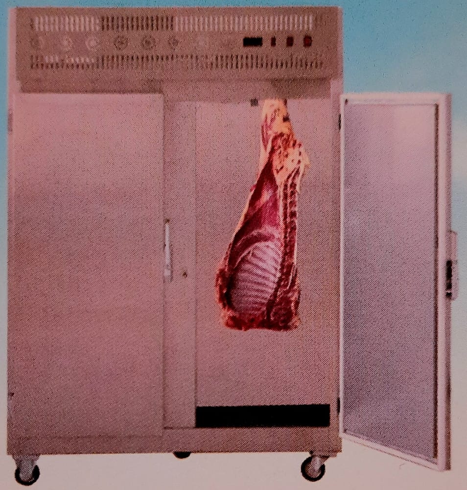 CRS-1 ثلاجة جزاره ستانلس  مقاس (1*2*2 متر)  2 باب صغير + باب كبير