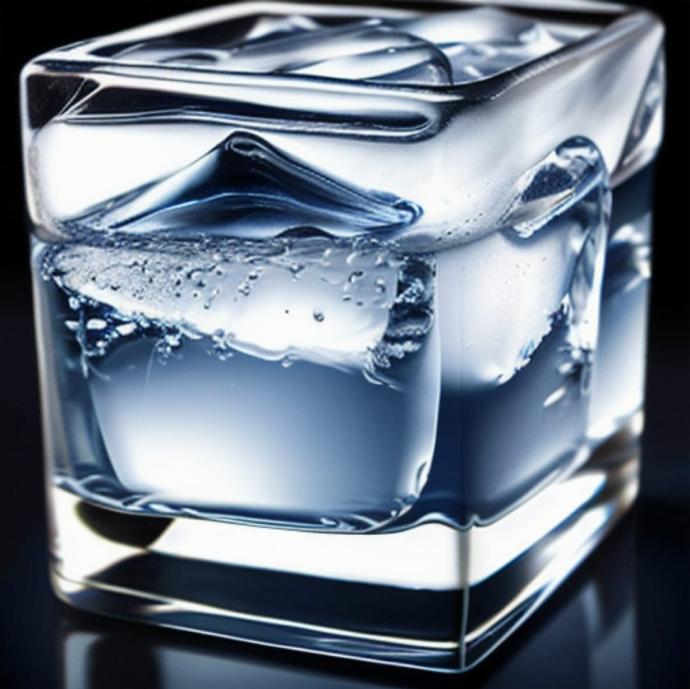 ثلج المكعبات 4×4×4 لانتاج ثلج مكعبات 1 كليو