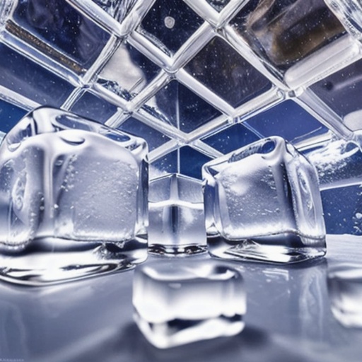 [350-002-0002] ثلج المكعبات 2.5×2.5×2.5 لانتاج ثلج مكعبات 1 كليو 